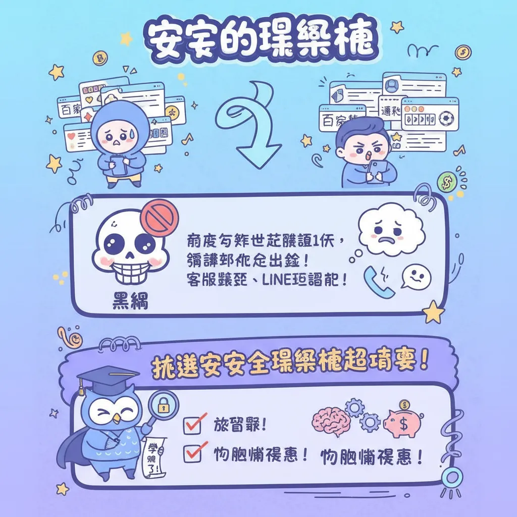 挑選安全的娛樂城，避開黑網保障玩家權益