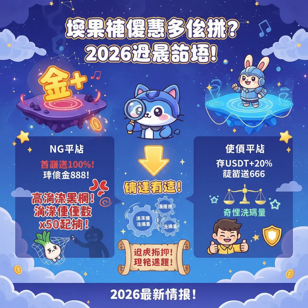 娛樂城優惠怎麼挑？避開高流水黑網平臺攻略