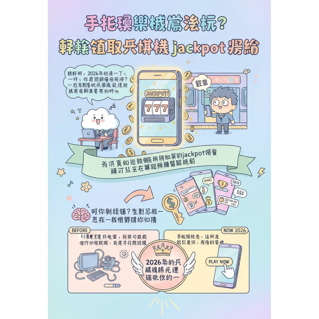 手機娛樂城怎麼玩？輕鬆領取拉霸機 jackpot 獎金