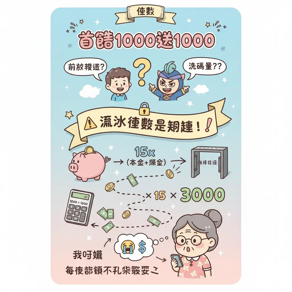 博弈平臺首儲1000送1000，有效投注與洗碼量怎麼算